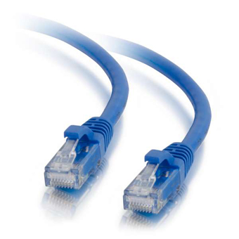 C2G, 3 FT CAT5E SNAGLESS UNSHIELDED NETWORK PATCH CABLE, BLUE